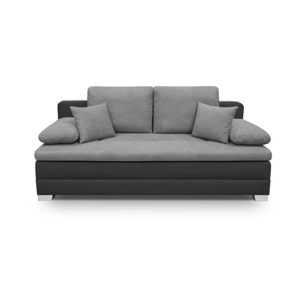 Ebern Designs Eufrozina 3 Seater Upholstered Sofa Bed Wayfair.ie